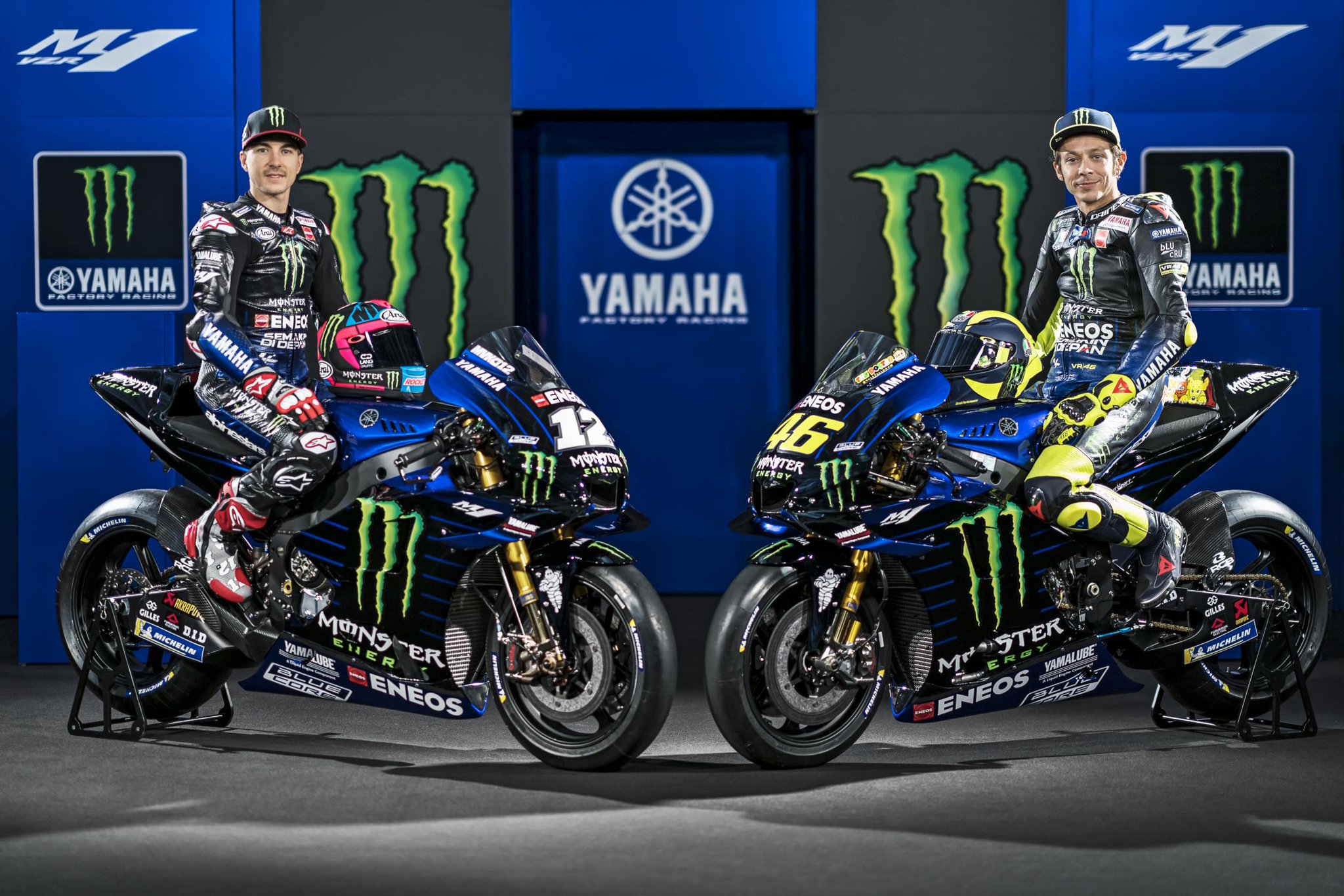 Moto GP - Yamaha apresenta moto de Rossi e Viñales para 2018