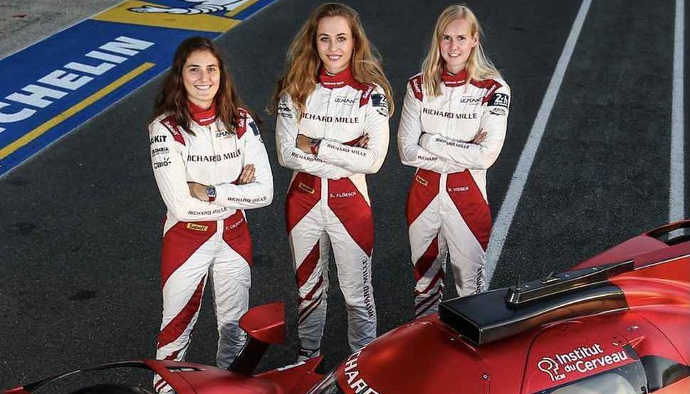 Trio feminino da Richard Mille confirmado no WEC Racemotor