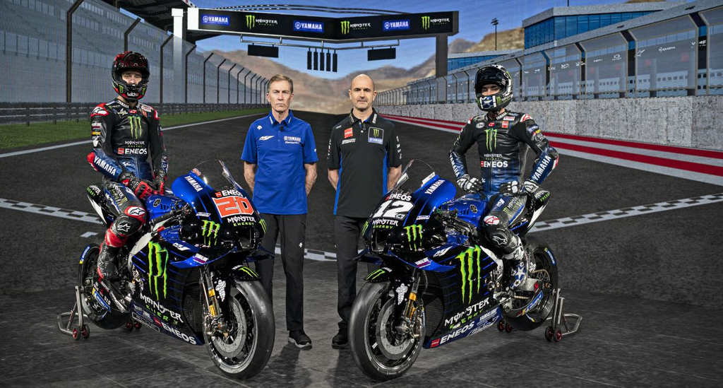 Moto GP - Yamaha apresenta moto de Rossi e Viñales para 2018