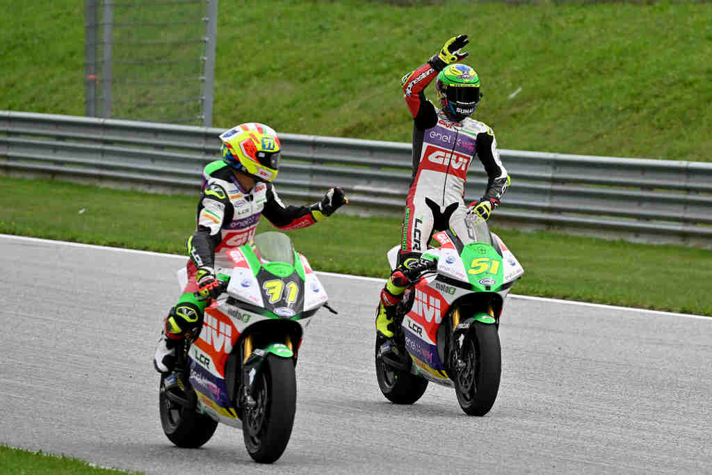 Aegerter supera Casadei e vence corrida 2 da MotoE na França