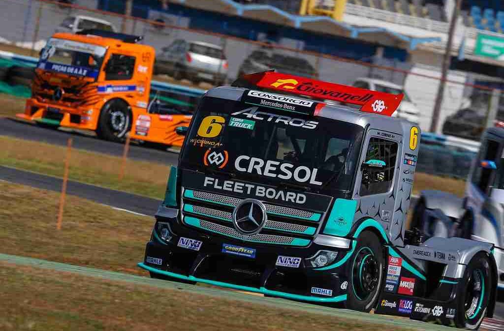 Beto Monteiro conquista três pódios na Copa Truck em Tarumã com a