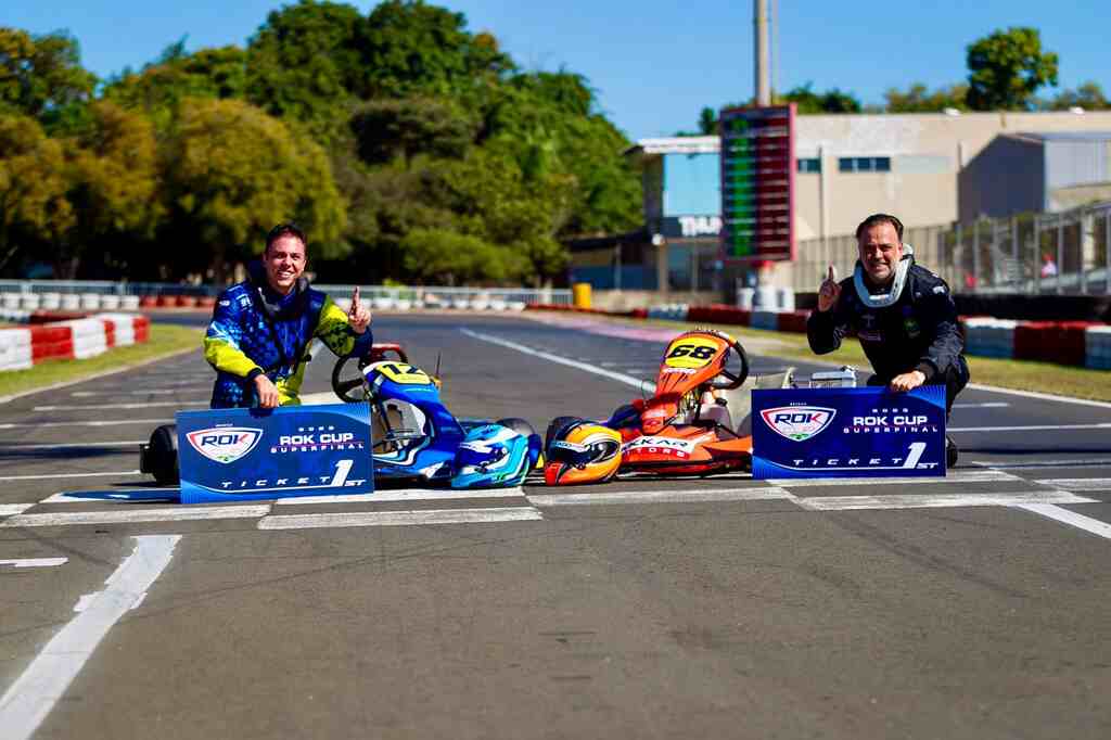 Brasileiros garantem vaga na Superfinal Rok Cup de Kart