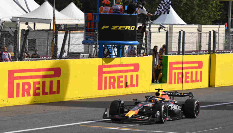 Na Itália, Verstappen vence décima seguida na F-1