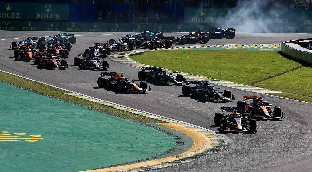 FÓRMULA 1 - Grid de Largada para o GP de São Paulo de F1 - 2023 - Tomada de  Tempo