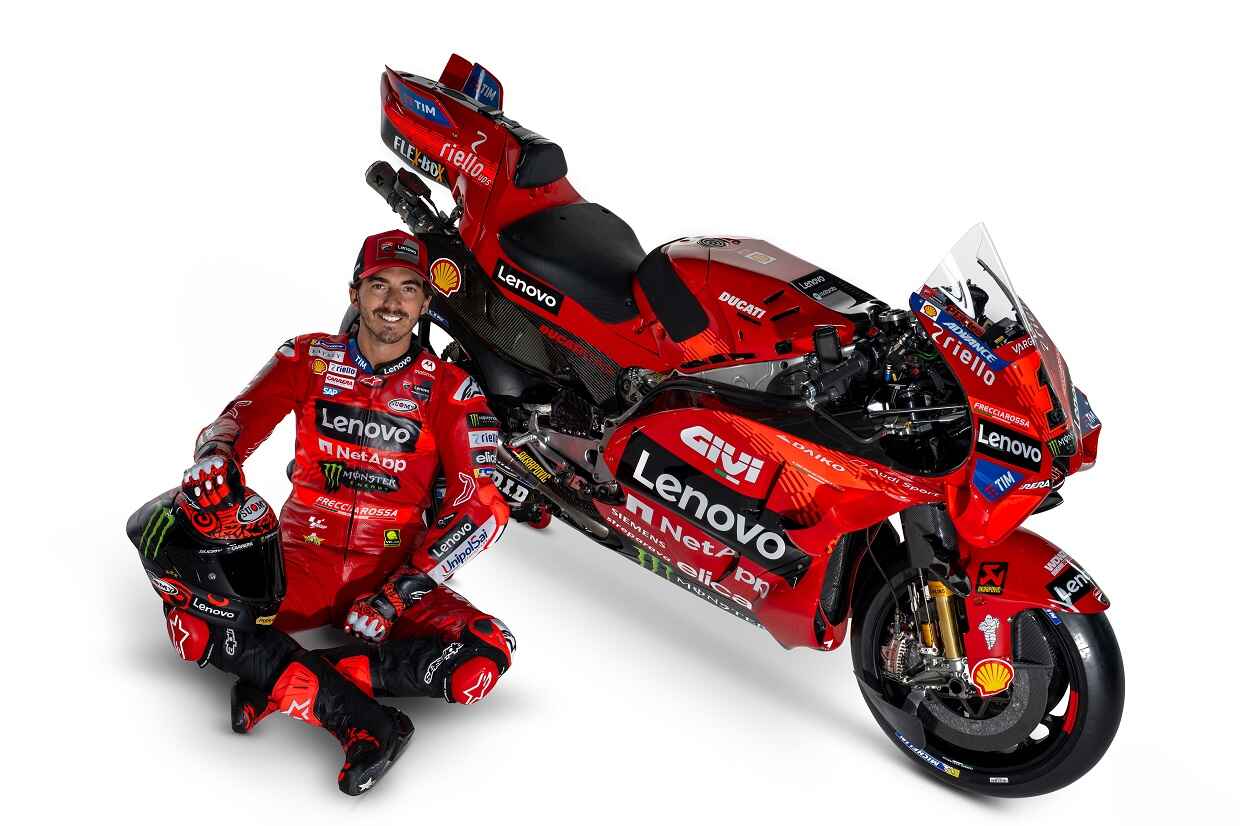 Apresentadas as equipes oficiais da Ducati para MotoGP e Superbike em 2024