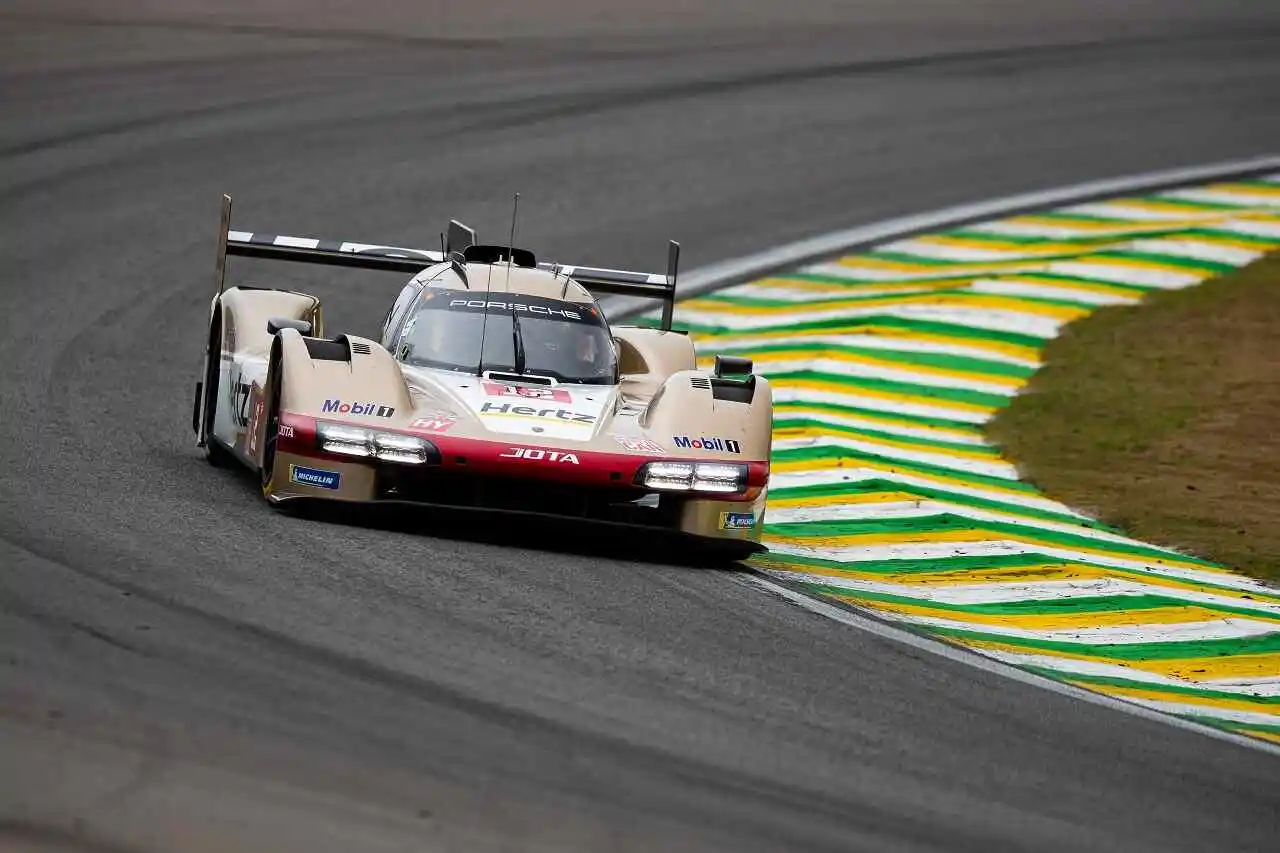 Porsche JOTA domina último treino livre para as 6h de São Paulo