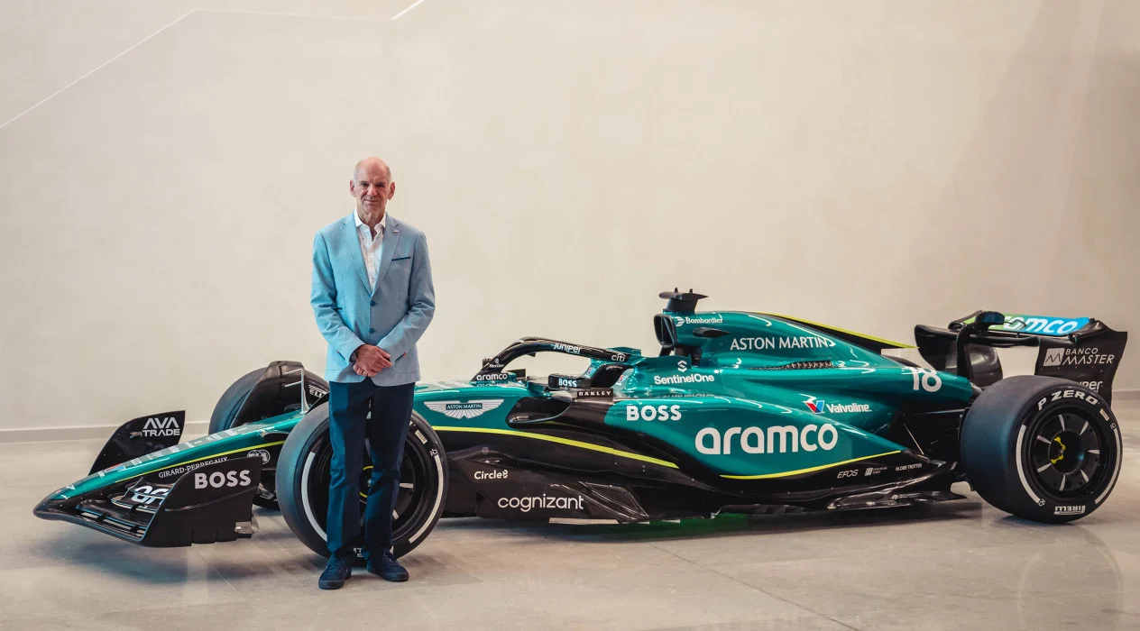 Aston Martin confirma Adrian Newey para novo ciclo técnico na F-1